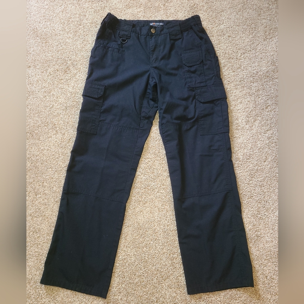 5.11 Tactical Taclite Pro Ripstop Water Repellent Pants Womens 8 Dark Navy